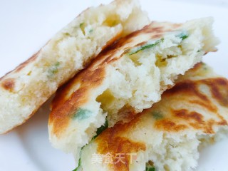 葱香发面饼的做法步骤：12