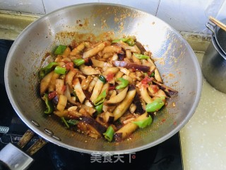 剁辣椒炒茄子的做法步骤：12