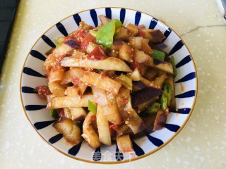 剁辣椒炒茄子的做法步骤：13