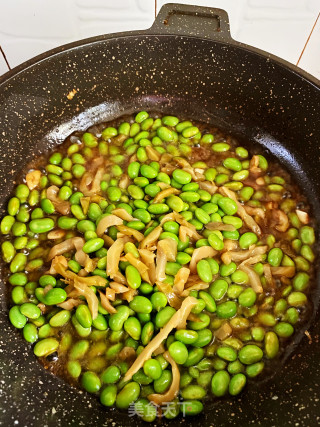 榨菜毛豆的做法步骤：3