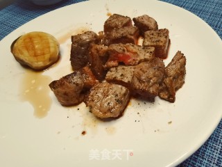 煎牛排的做法步骤：8