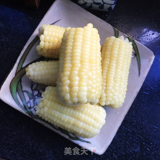 水煮粘玉米的做法步骤：8