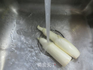 蛏子拌茭白的做法步骤：3