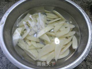 蛏子拌茭白的做法步骤：6