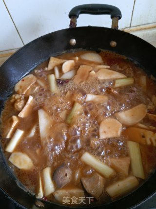 鲜笋烧牛肉的做法步骤：5