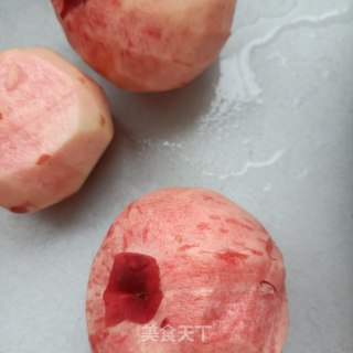 粉桃罐头的做法步骤：4