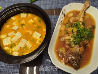 “蟹黄”豆腐煲的做法步骤：13