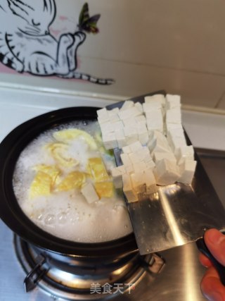 虾仁豆腐煲的做法步骤：11