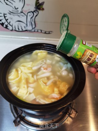 虾仁豆腐煲的做法步骤：12