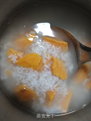 简单的潮汕番薯粥的做法步骤：3