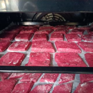 火龙果烤馍的做法步骤：16