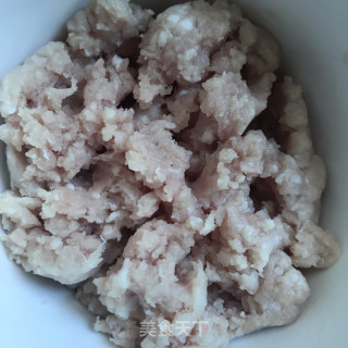 黄金虾肉饼的做法步骤：2