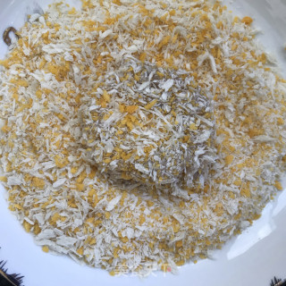 黄金虾肉饼的做法步骤：6