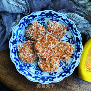 黄金虾肉饼的做法步骤：10