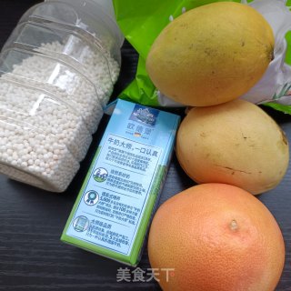 杨枝甘露的做法步骤：1