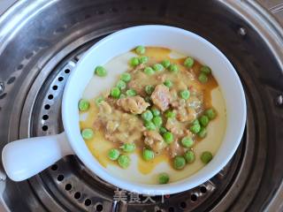 咖喱牛肉鸡蛋羹的做法步骤：6