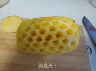 烤菠萝干的做法步骤：1