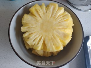 烤菠萝干的做法步骤：3