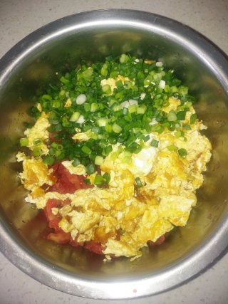网红番茄鸡蛋水饺的做法步骤：8