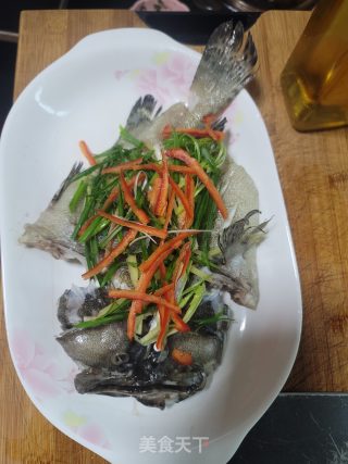 清蒸珍珠斑的做法步骤：5