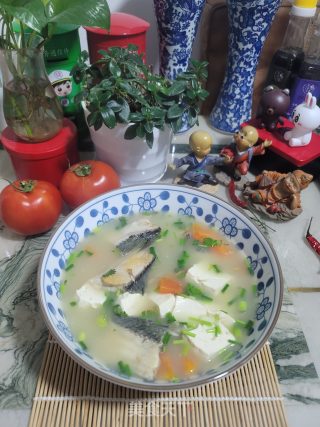鱼骨木瓜豆腐汤的做法步骤：10