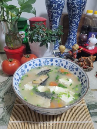 鱼骨木瓜豆腐汤的做法步骤：11