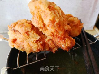 金黄脆香的炸鸡的做法步骤：8