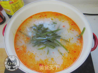 糟粕醋海鲜汤的做法步骤：4