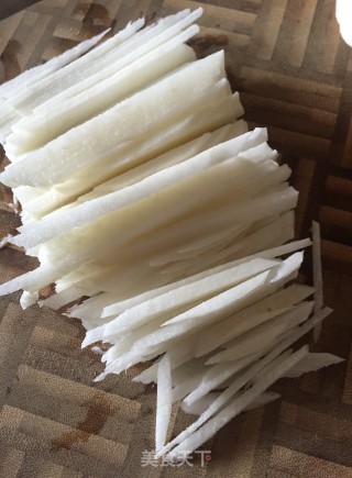 香辣沙葛丝的做法步骤：3