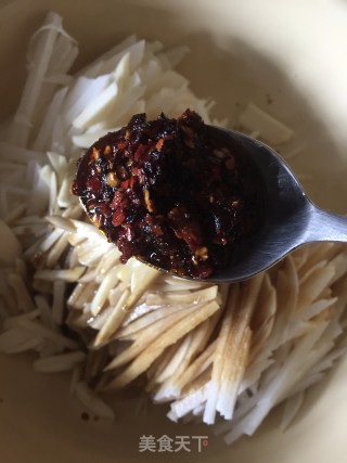 香辣沙葛丝的做法步骤：7