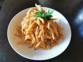 香辣沙葛丝的做法步骤：8