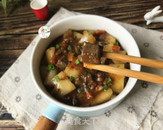 黑椒牛肉烩冬瓜的做法步骤：11