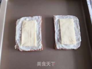 芝士烤吐司片的做法步骤：4