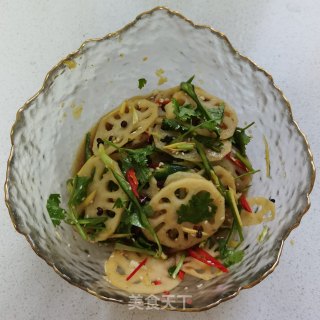 凉拌藕片的做法步骤：12