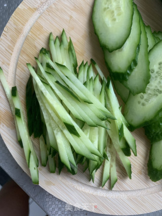 简易版速食冷面的做法步骤：2