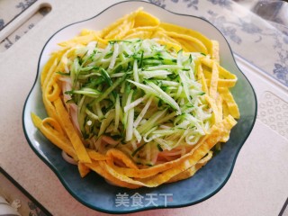 凉拌面的做法步骤：7