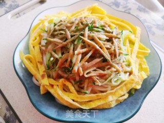 凉拌面的做法步骤：8