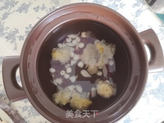 百合莲子红豆糖水的做法步骤：4