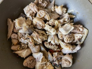 扁豆玉米土豆炖鸡块的做法步骤：6