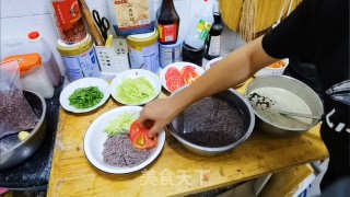 家常大冷面的做法步骤：24