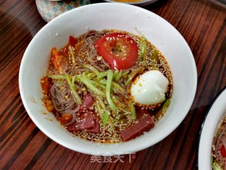 家常大冷面的做法步骤：34