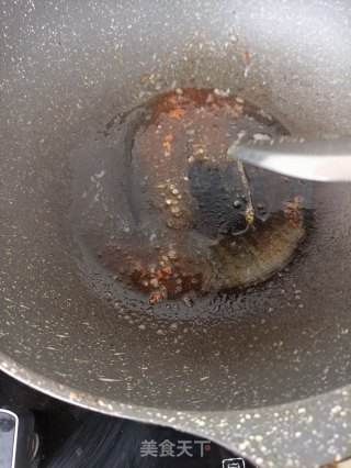 排骨花肉烧笋干的做法步骤：13
