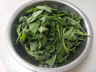 苋菜炒豆腐的做法步骤：3