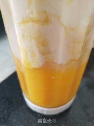豆本豆奶芒果慕斯蛋糕的做法步骤：3