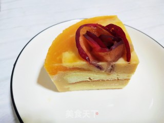豆本豆奶芒果慕斯蛋糕的做法步骤：13