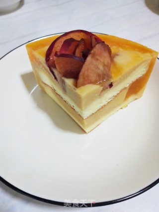 豆本豆奶芒果慕斯蛋糕的做法步骤：14