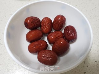 红豆小米粥的做法步骤：4