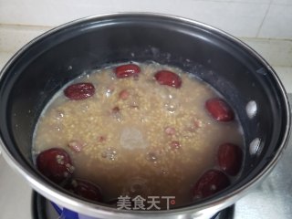 红豆小米粥的做法步骤：7