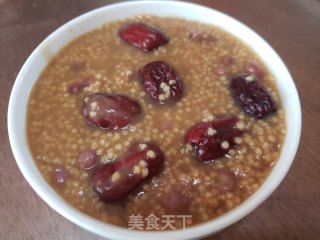 红豆小米粥的做法步骤：10