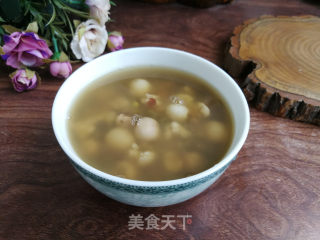 绿豆芡实莲子汤的做法步骤：3